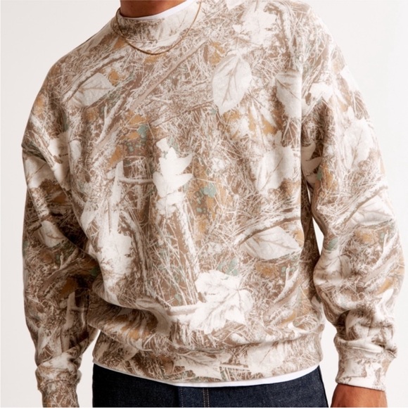 camo crew pullover - Picture 2 of 5